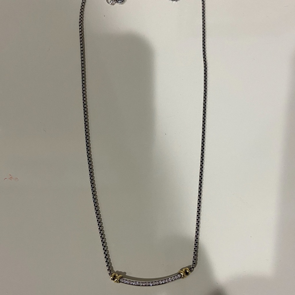 David Yurman Diamond necklace